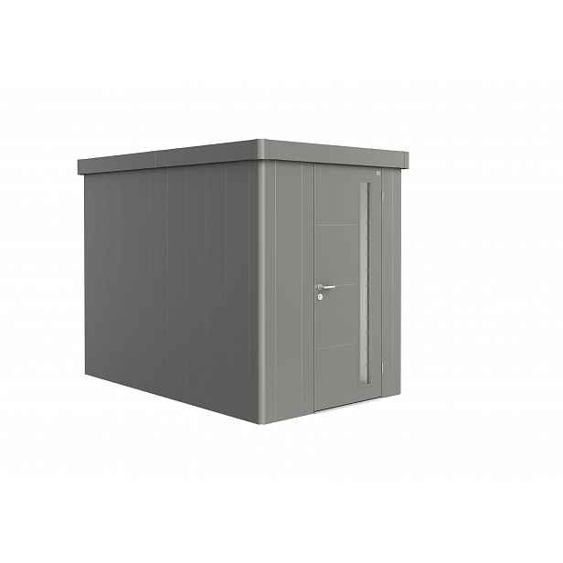 Zahradní domek NEO 3A, šedý křemen, jednokřídlé dveře BH87009