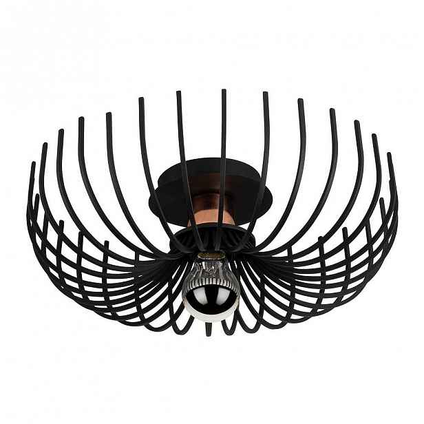 Černé stropní svítidlo Opviq lights Aspendos, ø 36 cm