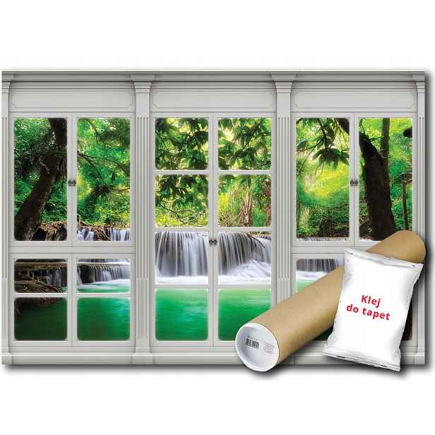 Fototapeta Na Dveře Vodopád 18C F3XL 416x254 F10645