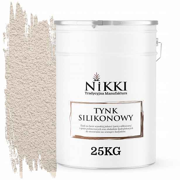 Silikonová Fasádní Omítka Barva Béžová Světlá F442 25 Kg Granulace 2.0 mm