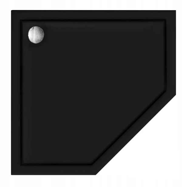 Sprchová vanička Slim Diamond 90x90 Rea Černá Black