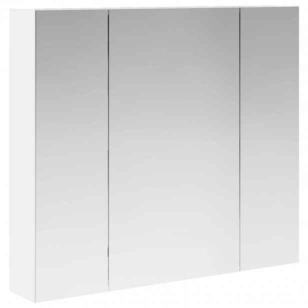 vidaXL Koupelnová zrcadlová skříň Bílá 80 x 14.5 x 70 cm