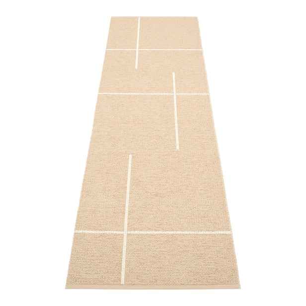 Béžový vnitřní a venkovní běhoun 70x270 cm Fred Beige – Pappelina
