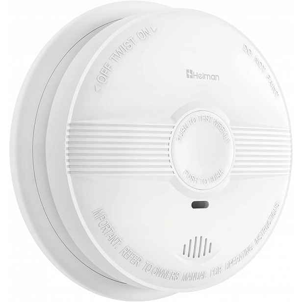 Detektor Kouře Detektor Bezdrátový Alarm Detektor Baterie Din En 14604