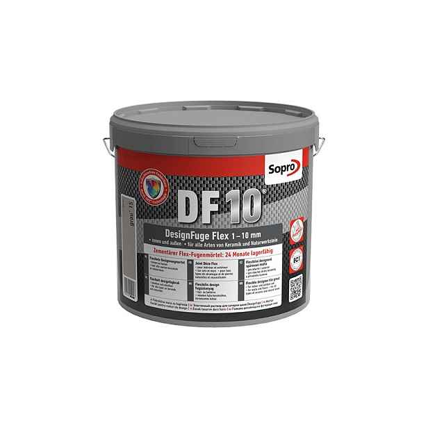 Hmota spárovací Sopro DF 10 antracit 5 kg