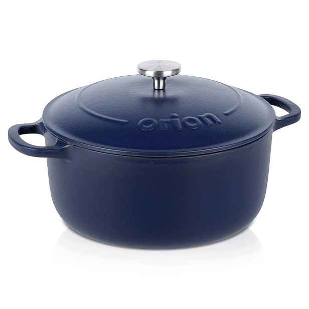 Hrnec litinový Litina 26 cm 5,2 l smaltovaný univerzální