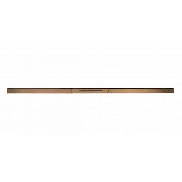 I-Drain AIO - Sprchový žlab s hydroizolací, délka 95 cm, s roštem, měděná ID5A09501AIO1.K
