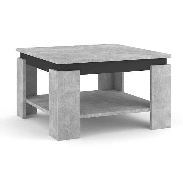 Vivaldi Konferenční stolek Tinto 68 cm beton/antracit