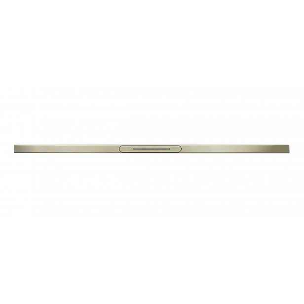 I-Drain AIO - Sprchový žlab s hydroizolací, délka 95 cm, s roštem, světlá zlatá ID5A09501AIO1.WG