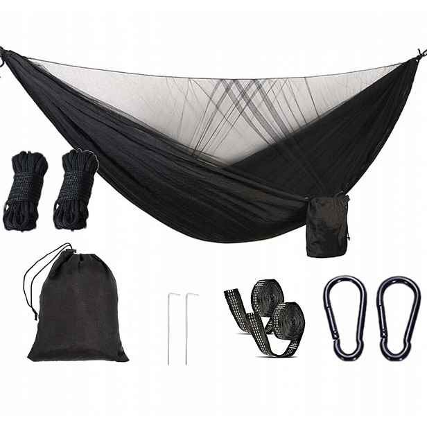 Zahradní turistická houpací síť Ultralight Moskytiéra Pikniková Do 300 kg
