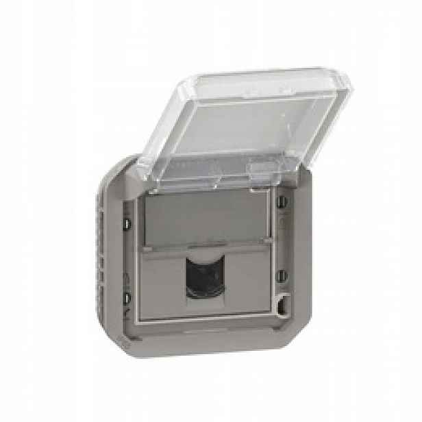 Nové Plexo Zásuvka RJ45 Ftp kategorie 6, mechanismus šedá Legrand 069569L