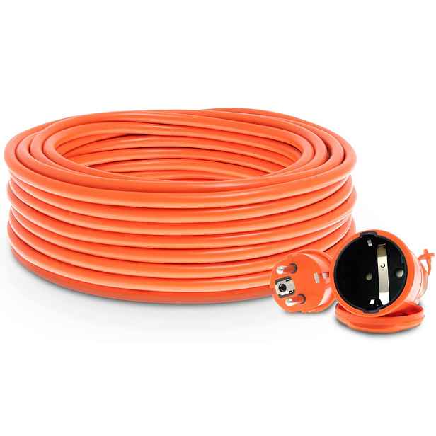 Prodlužovací Kabel 25 m 3x1,5 H05VV-F 1-ZÁSUVKOVÝ Z/u Schuko IP44 Polský