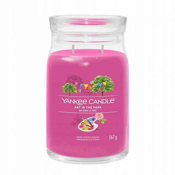 Yankee Candle Signature Art In The Park velká vonná svíčka 567 g