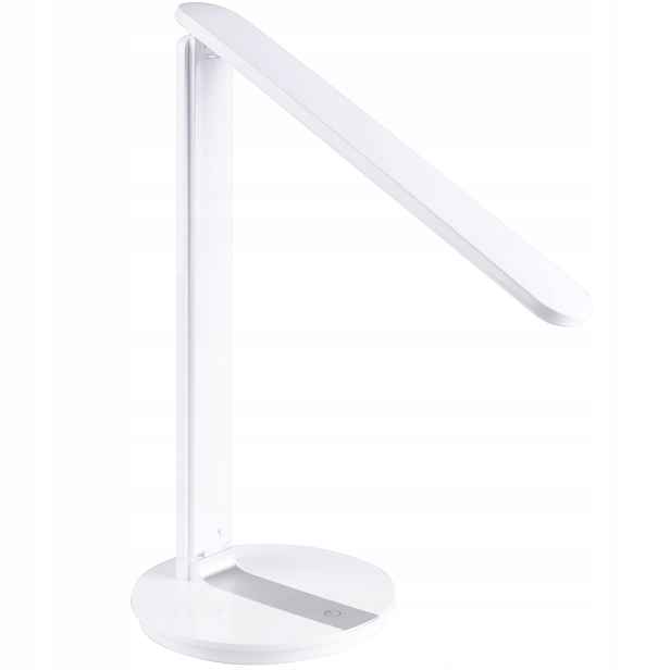 Moderní Led stolní lampa Polux, bílá, nastavitelná barva světla, ideální na psací stůl