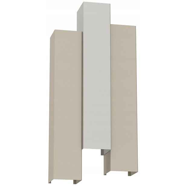 Dekorativní nástěnná lampa Wall Béžová 6xGU10