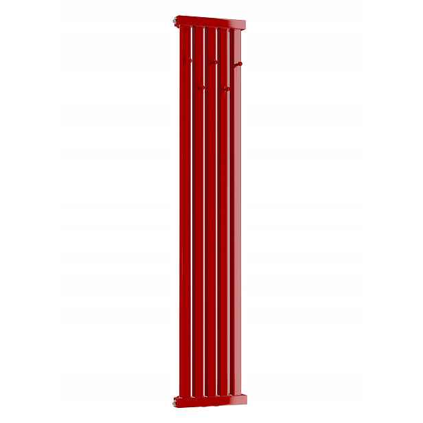 Dekorativní radiátor Akra Hook 160x32 Červený