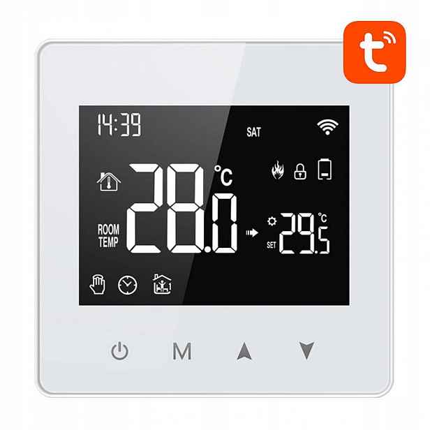 Inteligentní termostat Avatto WT198 WiFi Tuya Termostat