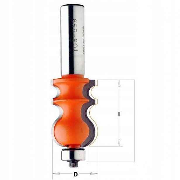 Cmt fréza multiprofilová s ložiskem D47,5*28,5 S=12 Hm C95650111