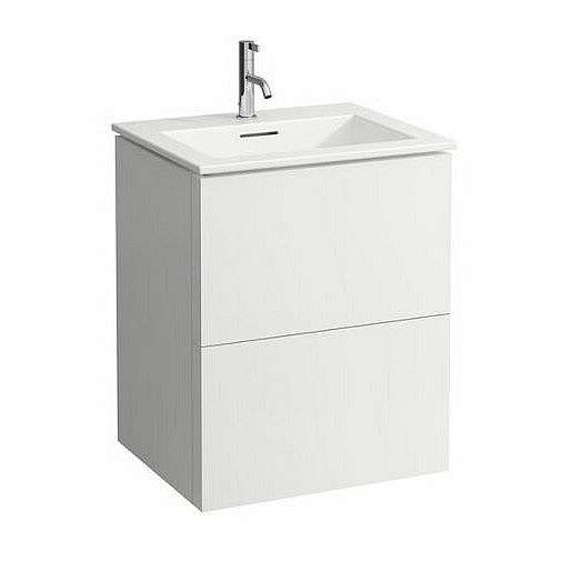 Koupelnová skříňka s umyvadlem Laufen Kartell By Laufen 60x50x72,5 cm bílá mat H8603336401041