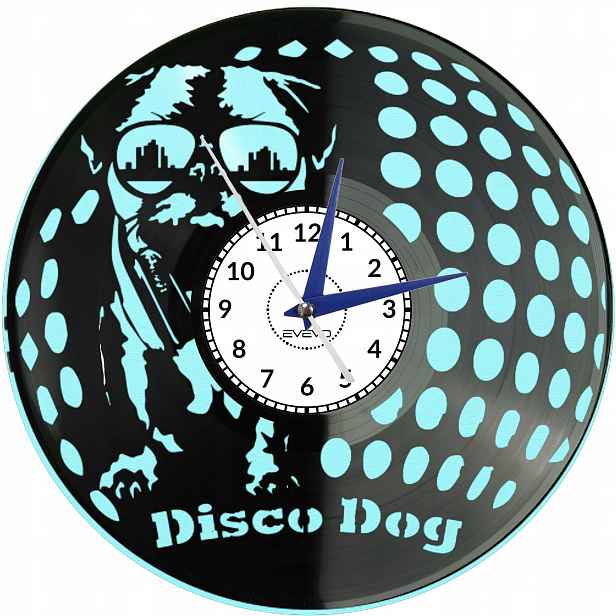 Mops Mopsik Mopsiátko Pug Nápad na Dárek Nástěnná Dekorace z vinylové desky
