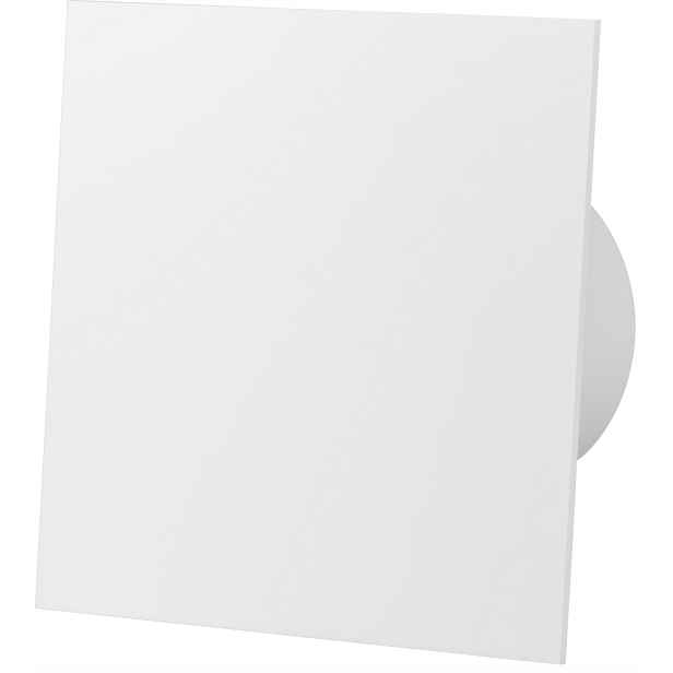 Ventilátor Panel Bílý Lesk Zpožděný Časový Spínač Fi 125
