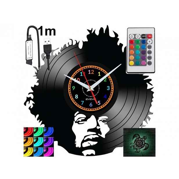 Jimmy Hendrix Dárek pro milovníka originální Nástěnná Dekorace z desky