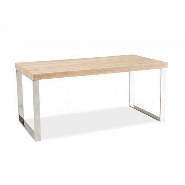 Konferenční stolek s deskou v dekoru dub ROSA 100X50X45