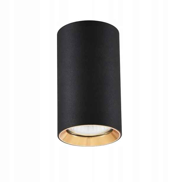 Light Prestige spot manacor 13 cm 1x gu10 černo-zlatý