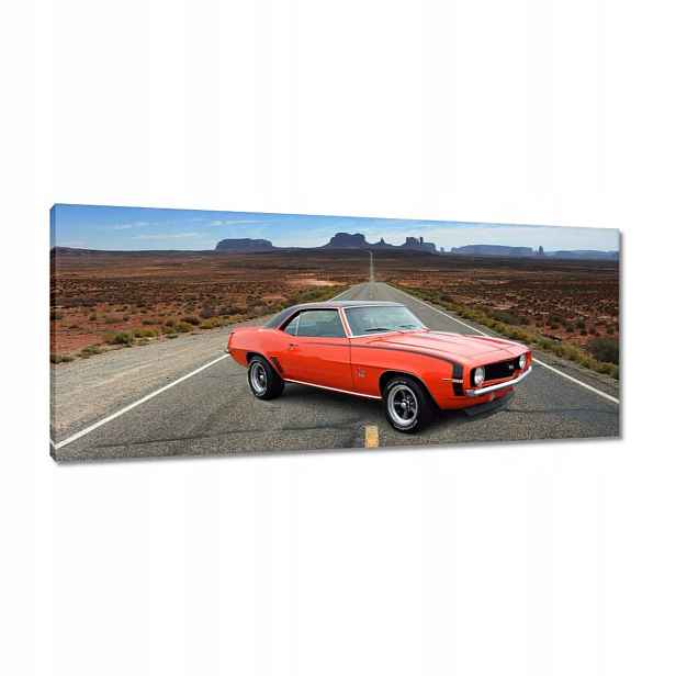 Obrazy 100x40 Oranžový Chevrolet Ss