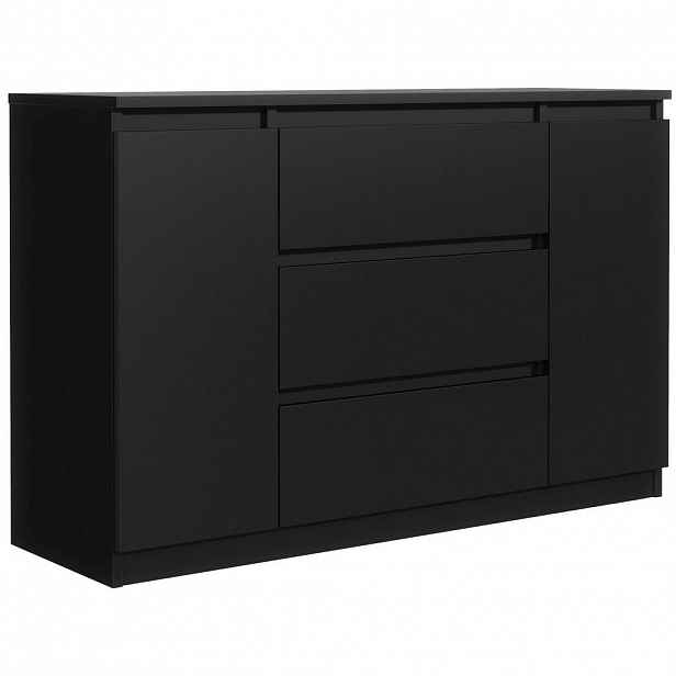 RAUMHIRSCH FURNITURE KOMODA černá 139/79/39