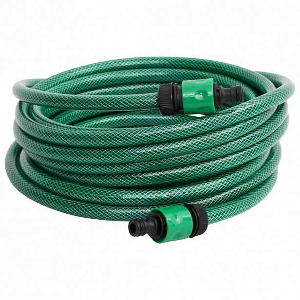 vidaXL Bazénová hadice zelená 50 m PVC