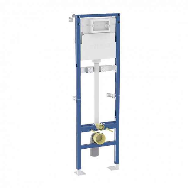 Geberit Duofix - Montážní prvek pro výlevku, 175 cm, splachovací nádržka pod omítku Delta 12 cm, nástěnná armatura na omítku 111.569.00.2