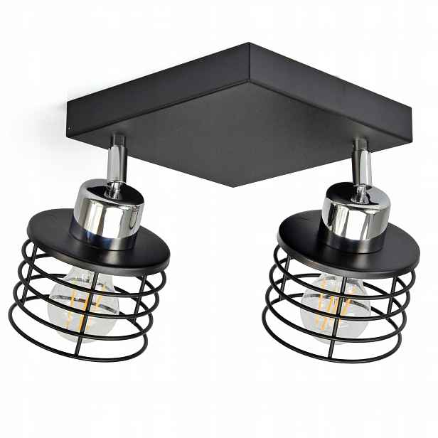 Lampa Lustr Stropní Svítidlo Stropní Led Vigo Chrom E27