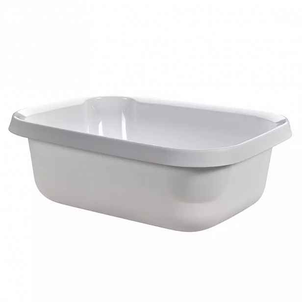 Miska hranatá Essentials 9L světle šedá 241742