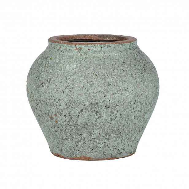 Pottery Pots Květináč Zeus, barva rustikální zelená, více velikostí - PotteryPots Velikost: S - ø 37 cm | v. 32 cm