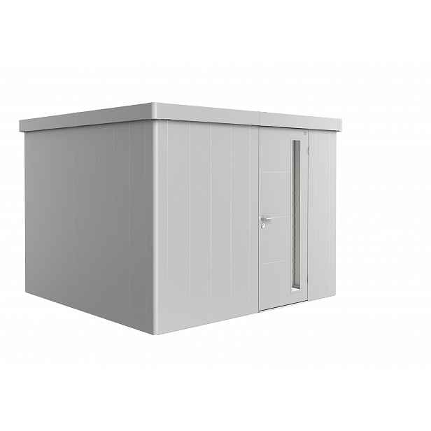 Zahradní domek NEO 3C, stříbrná, jednokřídlé dveře BH81089