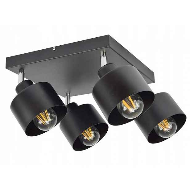 Lampa Stropní Svítidlo Lustr 384-A4 Měď Edison Loft