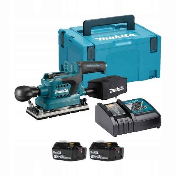 Oscilační bruska 18V Makita [DBO380RTJ] 2x5,0Ah