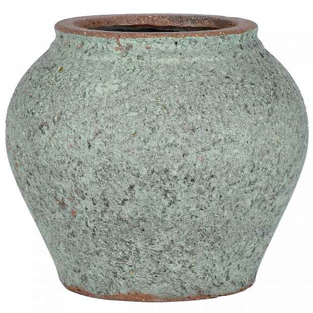 Pottery Pots Květináč Zeus, barva rustikální zelená, více velikostí - PotteryPots Velikost: L - ø 69 cm | v. 58 cm