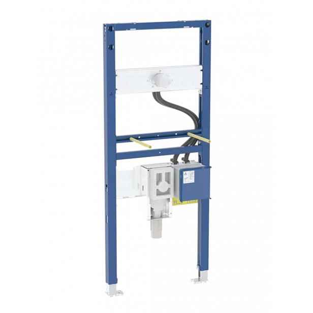 Geberit Duofix - Montážní prvek pro umyvadlo, 130 cm, pro nástěnnou baterii s funkčním boxem a zápachovou úzávěrkou pod omítku 111.561.00.2