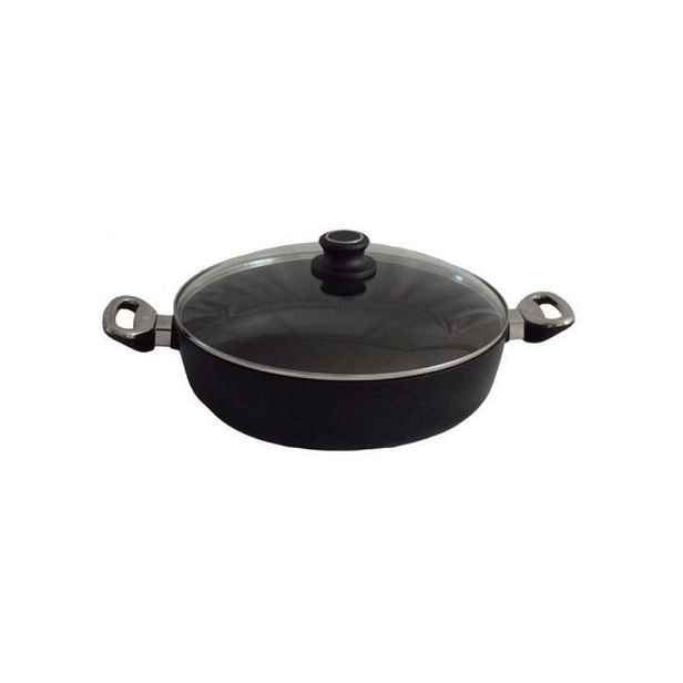pánev d24x 7.5cm+PO skl., BAF 2,4l, servír., GIGANT litina, ind., 2ucha