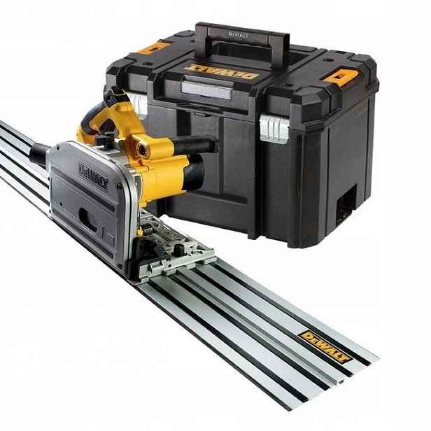 Přímá Pila S Hloubkou Řezu 55 MM 690 W Vodicí Lišta 1,5 M Tsk