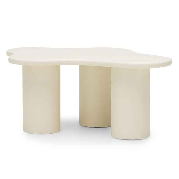 Hector Konferenční stolek Vanity 100 cm bílý