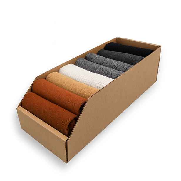 KARTON PAK Úložné boxy na oblečení, organizéry do skříně EKO KARTON 20 x 54 cm