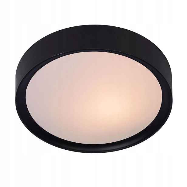 Stropní Svítidlo Lucide Lex E27 40W Stropní Svítidlo IP20 Černá/Bílá