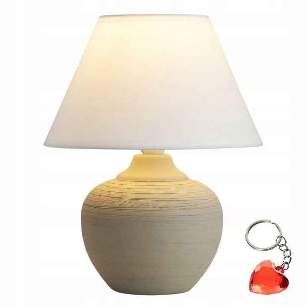 Keramická stolní lampa Vintage E14 do obývacího pokoje Molly 4391 Rabalux