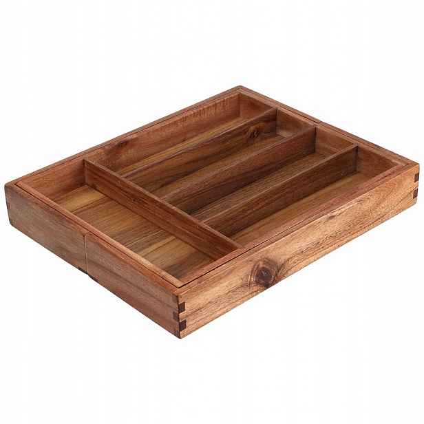 Organizér na příbory do zásuvky 34x28-45 cm