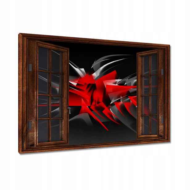 Obrazy 120x80 módní Červené hroty