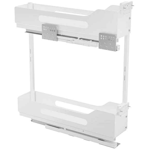 Koš Cargo Pro Box Nomet Do Skříňky 15CM Plný Výsuv Samodotahovač Bílý