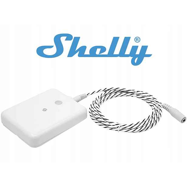Shelly Inteligentní senzor zaplavení WiFi Bluetooth Zigbee Matter Flood Gen4
